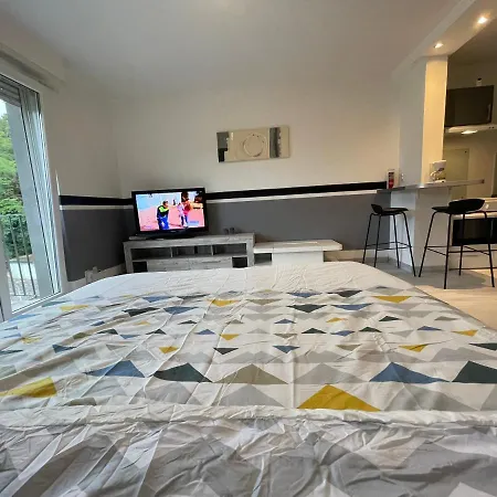 F1 Avec Terrasse, 5 Min De Colmar, Vignoble Et Free Parking * Wintzenheim