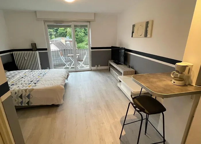 F1 Avec Terrasse, 5 Min De Colmar, Vignoble Et Free Parking Διαμέρισμα Wintzenheim