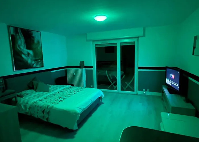 F1 Avec Terrasse, 5 Min De Colmar, Vignoble Et Free Parking * Wintzenheim