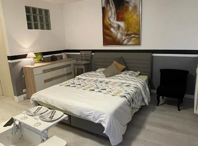 F1 Avec Terrasse, 5 Min De Colmar, Vignoble Et Free Parking Διαμέρισμα *